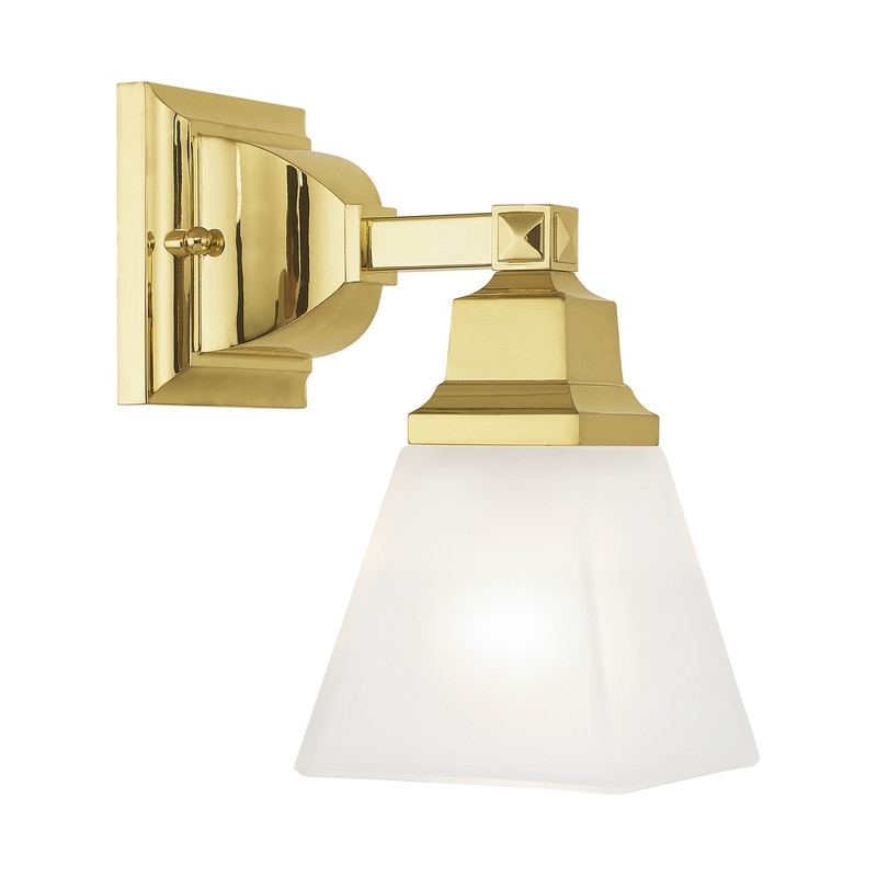 Beaumont Lane Bath Light in Polished Brass