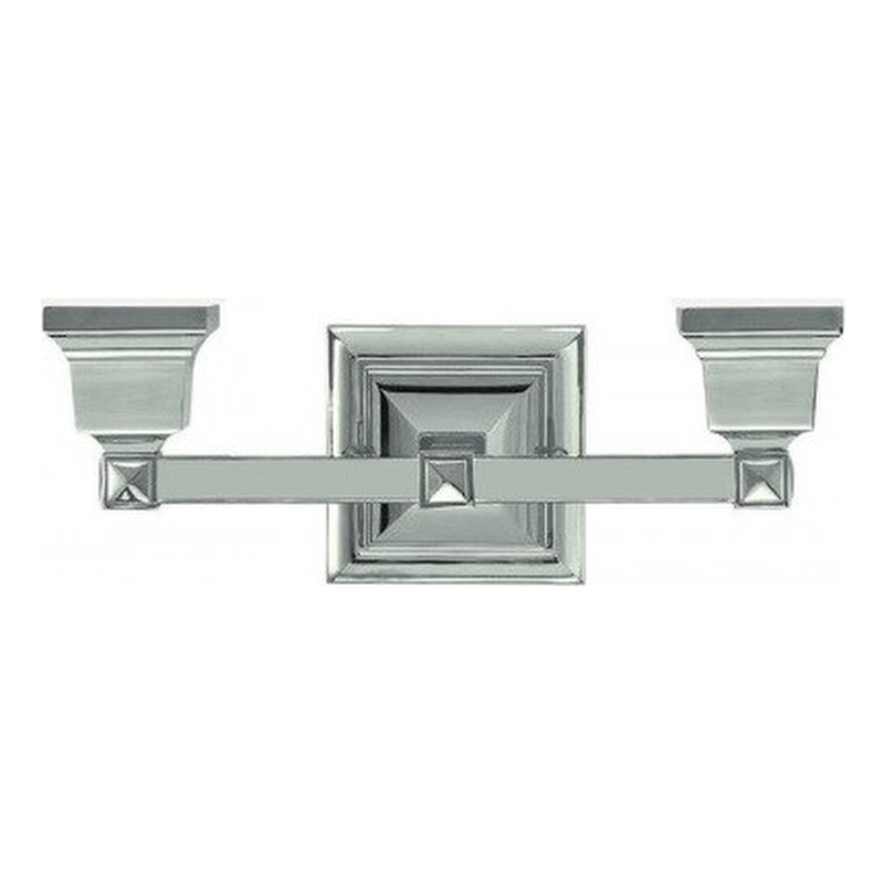 Beaumont Lane 2 Light Bath Light in Polished Nickel