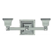 Beaumont Lane 2 Light Bath Light in Polished Nickel
