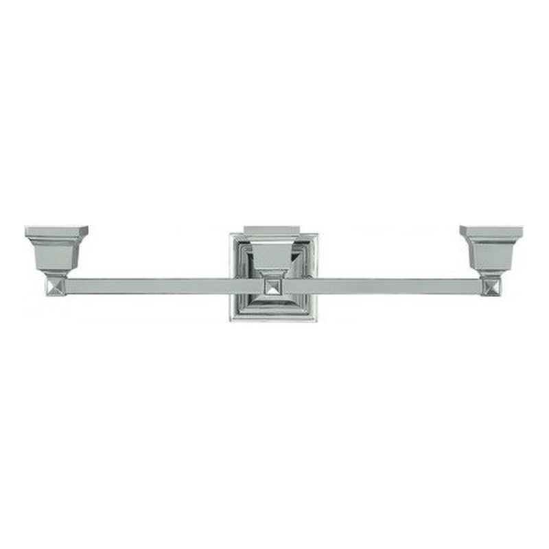 Beaumont Lane 3 Light Bath Light in Polished Nickel