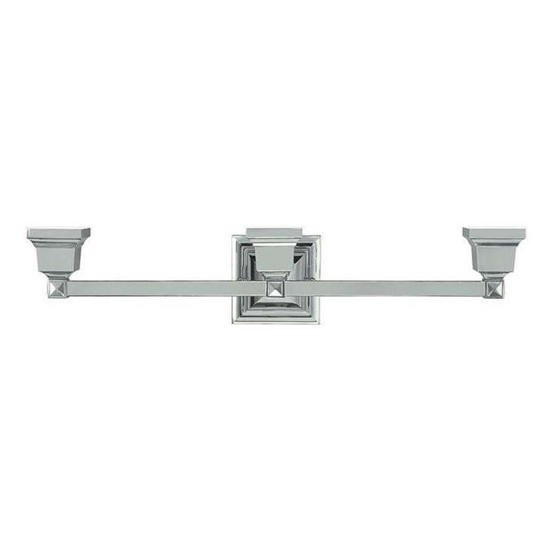 Beaumont Lane 3 Light Bath Light in Polished Nickel