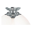Beaumont Lane 3 Light Ceiling Mount in Chrome