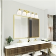 Beaumont Lane 5 Light Bath Light in Polished Brass