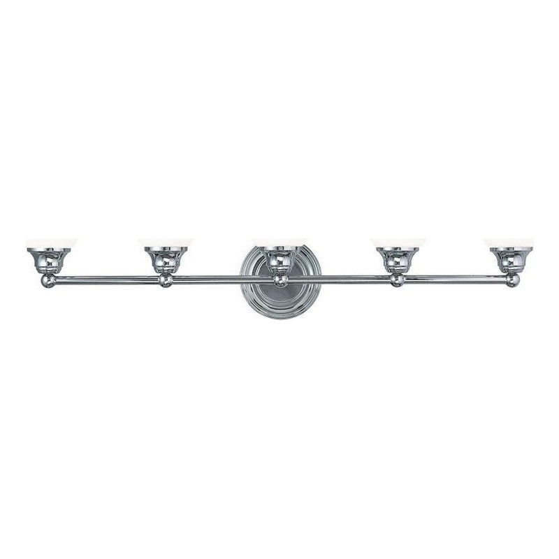 Beaumont Lane 5 Light Bath Light in Chrome