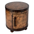 Beaumont Lane Wood Brown End Table Round 22