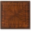 Beaumont Lane Wood Cherry Dark Brown Nesting Tables Set of 3 Rectangular Distressed 26