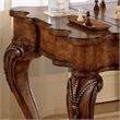 Beaumont Lane Wood Game Table in Burnt Wine