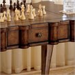 Beaumont Lane Wood Game Table in Burnt Wine