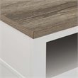 Beaumont Lane Electric Fireplace TV Stand in White