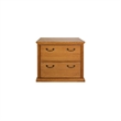 Beaumont Lane Lateral 2 Drawer Wood File Storage Cabinet in Wheat