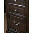 Beaumont Lane Double Pedestal Desk in Espresso