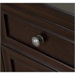 Beaumont Lane Double Pedestal Desk in Espresso