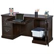 Beaumont Lane Double Pedestal Desk in Espresso