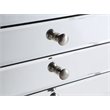 Beaumont Lane Mirrored Silver Jewelry Armoire Unassembled