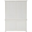 Beaumont Lane Storage Cabinet with Hutch in Pure White