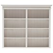 Beaumont Lane Storage Cabinet with Hutch in Pure White