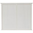 Beaumont Lane Storage Cabinet with Hutch in Pure White