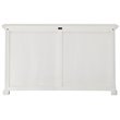 Beaumont Lane Storage Cabinet with Hutch in Pure White