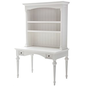 Beaumont Lane Secretary Desk in Pure White