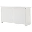 Beaumont Lane Wood Sideboard Dining Buffet with Storage in Pure White