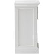 Beaumont Lane Wood 3 Drawer Nightstand/ Bedside in Pure White