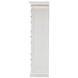 Beaumont Lane Coastal 3-Tier Wood Pantry/Cabinet with 6 Shelves in White