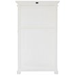 Beaumont Lane Coastal 3-Tier Wood Pantry/Cabinet with 6 Shelves in White