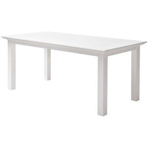 Beaumont Lane 63&quot Dining Table in Pure White