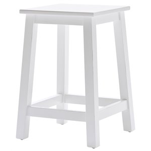 Beaumont Lane 20&quot Stool in Pure White