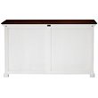 Beaumont Lane Buffet in Pure White and Dark Wood
