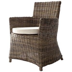 Beaumont Lane Dining Chair with Cushion in Natural (Set of 2)