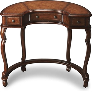 Beaumont Lane Writing Desk in Medium Brown