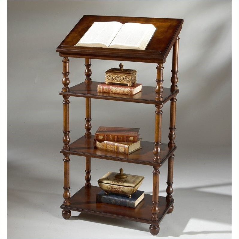 Beaumont Lane Library Stand in Cherry