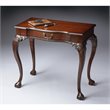 Beaumont Lane Traditional Wood Writing Desk in Cherry Finish