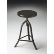 Beaumont Lane Revolving Stool in Black