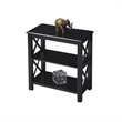 Beaumont Lane Bookcase in Black Licorice