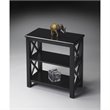 Beaumont Lane Bookcase in Black Licorice