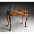 Beaumont Lane Oak Veneer Medium Brown Writing Desk Rectangular Distressed 35