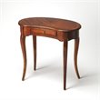 Beaumont Lane Cherry Medium Brown Writing Desk Kidney Distressed Finish 30