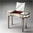 Beaumont Lane Wood Silver Vanity Rectangular 30