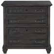 Beaumont Lane 4 Drawer Lateral File Cabinet in Weathered Charcoal