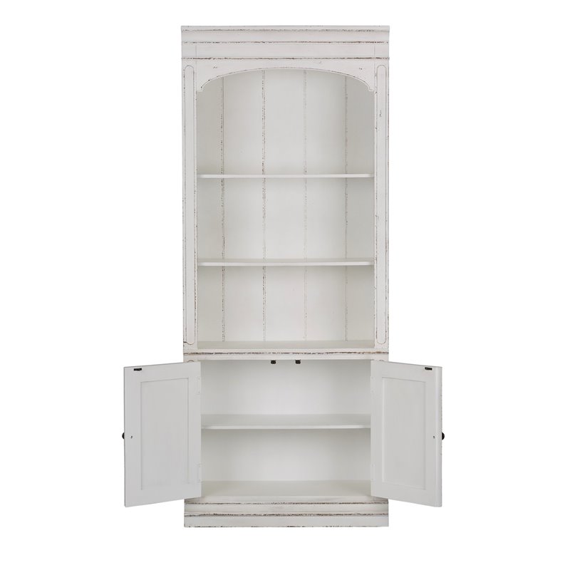 Beaumont Lane Jr Executive Bunching Bookcase in White Oak