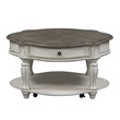 Beaumont Lane White Oak Round Cocktail Table