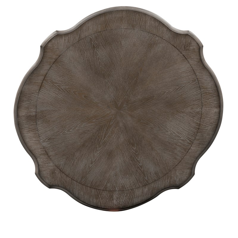 Beaumont Lane White Oak Round Cocktail Table