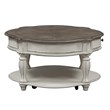Beaumont Lane White Oak Round Cocktail Table