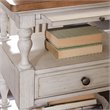 Beaumont Lane 1 Drawer Night Stand in White Oak