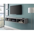 Beaumont Lane Modern Wood Shallow Wall Mount Console for TVs up to 60