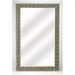 Beaumont Lane Bohemian Artisan Bone Inlay Wall Mirror in Black