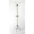 Beaumont Lane Metropolitan Living Square Costumer in White and Silver