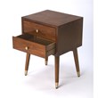 Beaumont Lane Metropolitan Living Nightstand in Brown